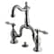 Kingston Brass KS7978TAL Bridge Bathroom Faucet, Brushed Nickel KS7978TAL - alternate 1